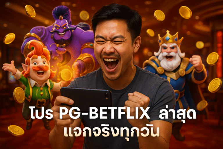 โปร PG-BETFLIX ล่าสุด แจกจริงทุกวัน