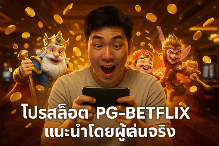 โปรสล็อต PG-BETFLIX แนะนำโดยผู้เล่นจริง