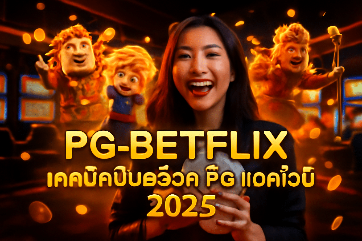 PG-BETFLIX เทคนิคปั่นสล็อต PG แตกไวปี 2025